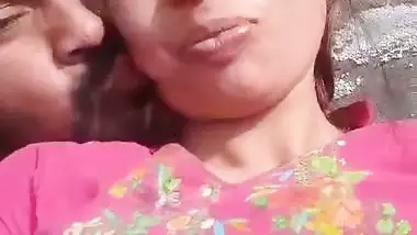 Pakistani bhabhi boob press outdoor by secret lover