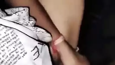 Sex MMS of a GF talking on a call and riding on a dick