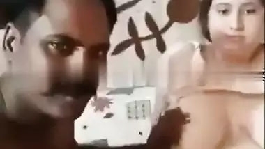 Rajasthani soldier’s dehati porn with friend’s busty wife