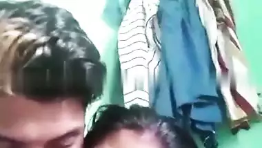 Young devar fucking bhabhi pussy and sucking boobs