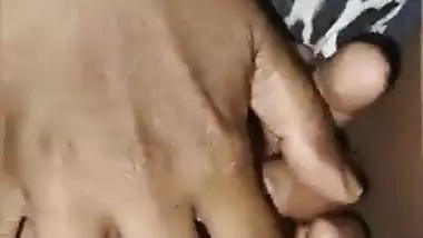 Tamil Desi morning pussy Licking by hubby