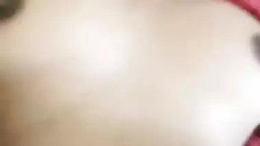 Young 18-year-old girl moans because of hard sex