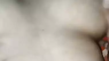 Village wife big melons pressing and pussy fucking