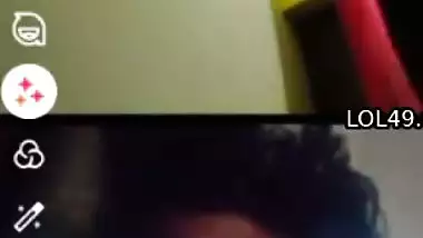 Wife naked boobs sucking by husband before sex