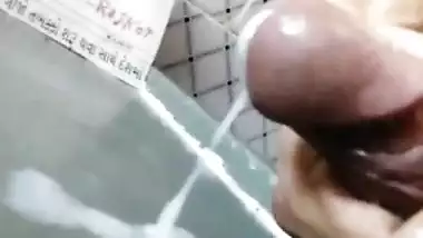 Indian big cock mushroom tip jerking off huge cum load best video of 2020