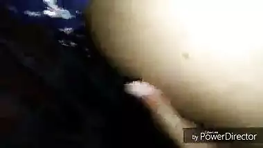 Hot big ass aunty share by her husband in hotel for money