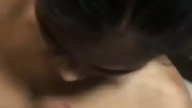 Massive dick sucking horny girlfriend in OYO room