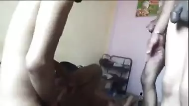 Bengali Boudi Hardcore Threesome MMS With Lusty Lovers