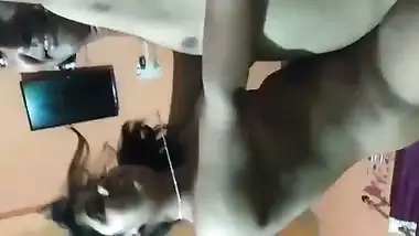 Hot desi beauty riding dick with BF XXX video