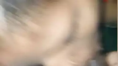 Lady sucks Indian big black dick in desi sex MMS