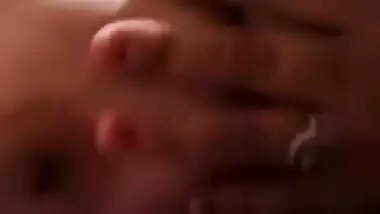 Big boob teacher enjoys video call sex with her student