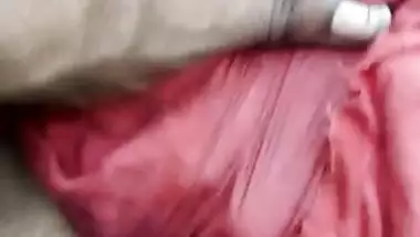 Desi young pussy eats big dick outdoors