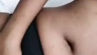 Desi Unmarried Girl Self Recorded Vid for Her BF