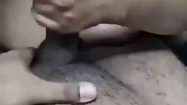 Milf gives a deep desi blowjob to her stepson