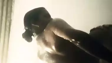 Maya chechi bathing video