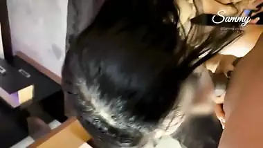 Taking All My Managers Cum Inside My Ass (while My Jealous Husband Is In The Phone)