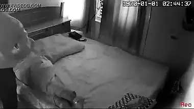 Hidden web camera Indian mms scandal of a mature couple in a hotel room