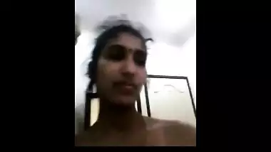 Desi girl poses in a white towel in slow-mo XXX video for sex fans