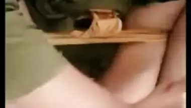 Desi charmer pisses in bathroom and shows off pussy to her XXX lover