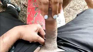 Caught in public! Huge Indian boobs smoking weed and big brown dick revealed