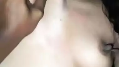 Indian wife Sarkari Farhan sucking dick of husband