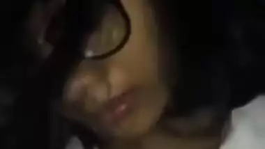 Sexy college girl riding her boyfriend mms