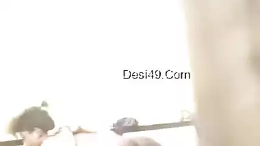 Today Exclusive- Cute Desi Girl Hard Fucked By Lover Record In