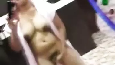 Janata Curfew bored desi girl MMS