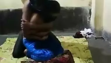 Man approaches Desi girlfriend from behind and feels up her XXX boobies
