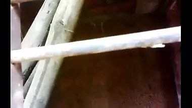 Hindisex movie scene of a desi pair enjoying outdoor sex in their new house