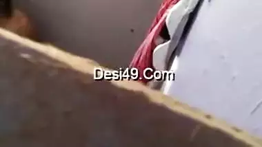 Desi girl desired man to film her in the nude while taking the shower