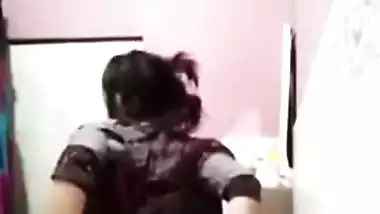 Horny Patna Girlfriend Shows Pussy & Ass To Tease Lover