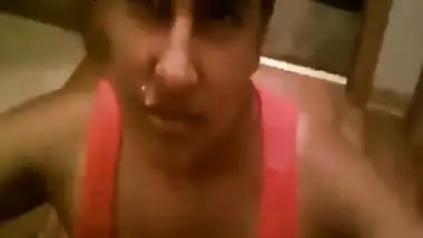 Desi Maal Drinking Every Drop Of Client