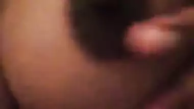 Big boobs Indian aunty Boob play MMS