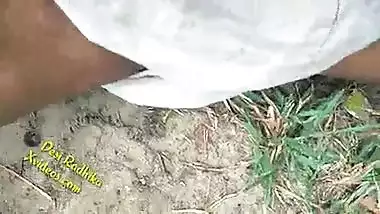 Hot Desi Jungle Sex Village Girl Fucked By BF With Audio Awesome Boobs