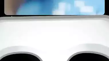 Tamil girlfriend sits naked for boyfriend to masturbate