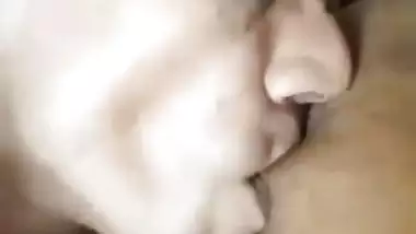 Kinky husband and big boob wife record their village porn