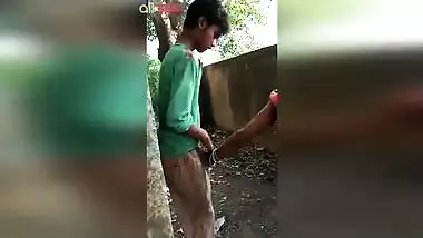 Desi aunty blowjob to her nephew! Caught on cam and on the net