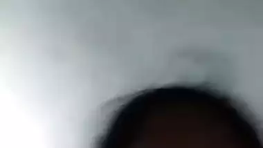 Innocent girl big boobs showing on video call