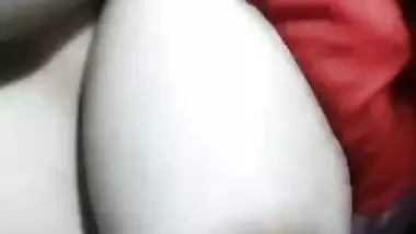 Cute Bangla girlfriend video call boobs show to lover