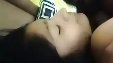 Big guy enjoys romantic sex with his cute GF