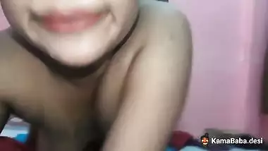 Village girl gives a desi blowjob in the doggy style