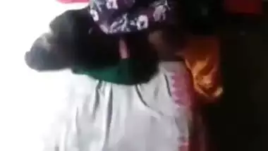 Teen Bangladeshi slut hikes up dress to take Desi XXX dick into cunt