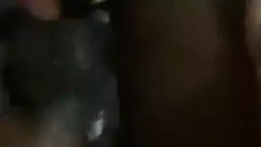 NRI Desi Girl Giving Black Guy with Huge Cock a Sloppy Long Blowjob