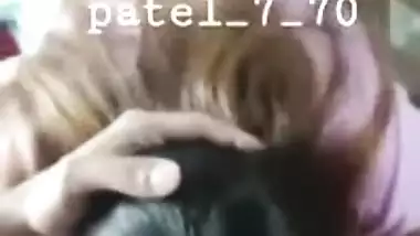 Desi cute girl sucking lover cock