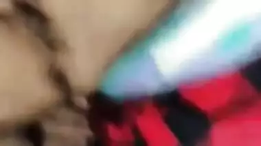 Village desi XXX babe gets her boobs licked by house owner’s son