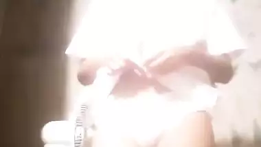 18 yr old horny girl stripteases in Nepali porn video