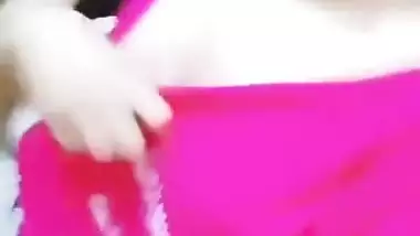 Indian babe is grateful to man for camera and shows him XXX boobs
