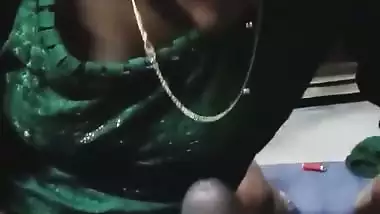 Village wife erotic blowjob and sex with husband