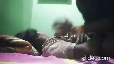 Tamil wife boob sucking by husband viral midnight sex
